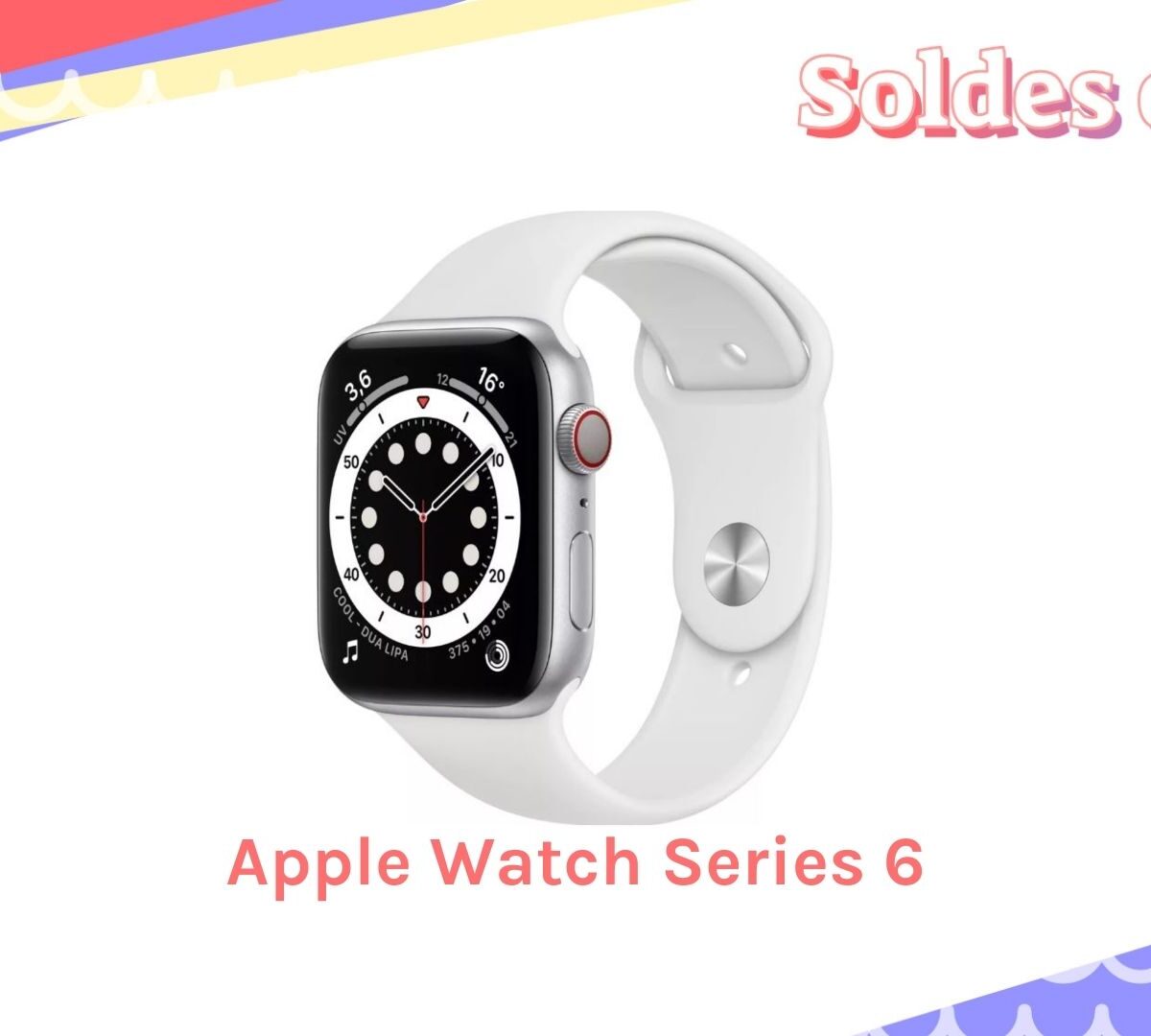 Apple Watch Series 6 // Source : Numerama