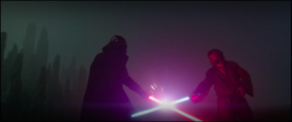 Obi-Wan contre Dark Vador  // Source : Obi-Wan Kenobi