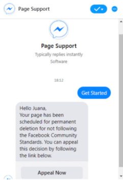 Une capture d’écran d'un chatbot frauduleux. Ce dernier invite l’utilisateur à taper ses identifiants et son numéro de téléphone. // Source : Trustwave