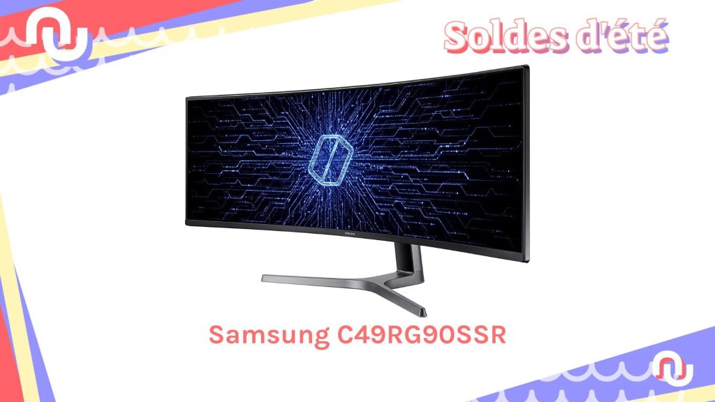 Samsung C49RG90SSR // Source : Numerama