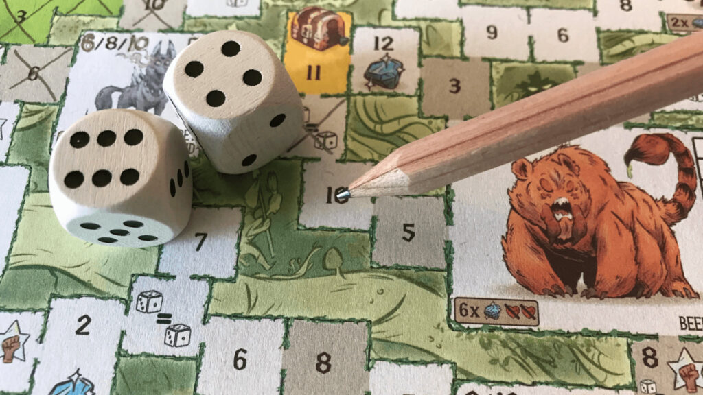 Dungeons, Dice & Danger tire son épingle du jeu parmi les « roll