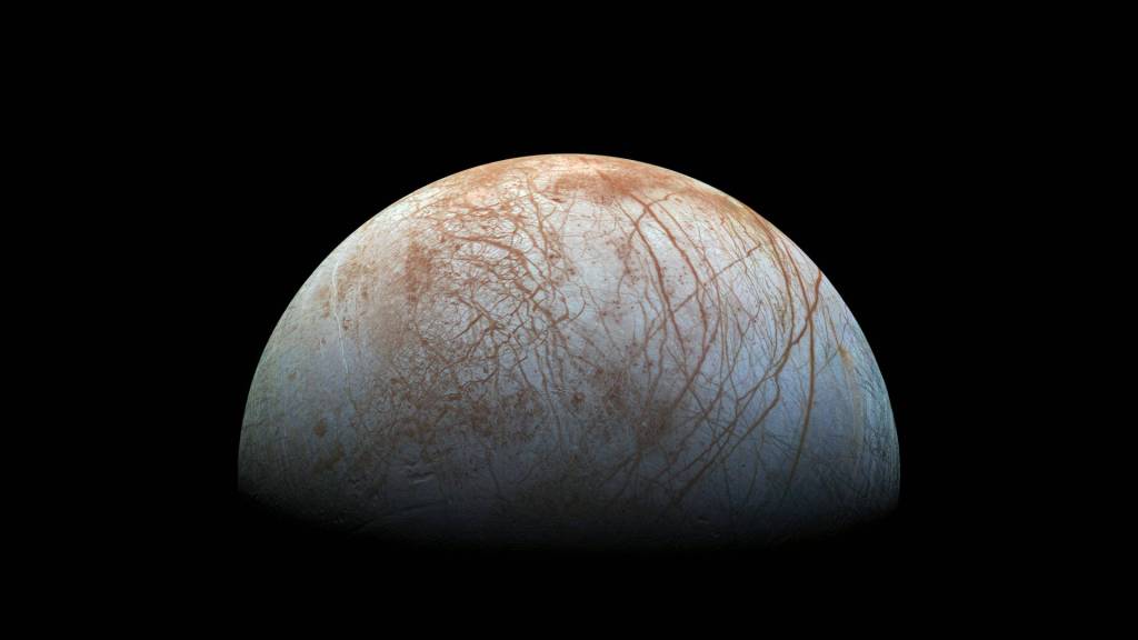 Europe, la lune de Jupiter. // Source : NASA/JPL-Caltech/SETI Institute
