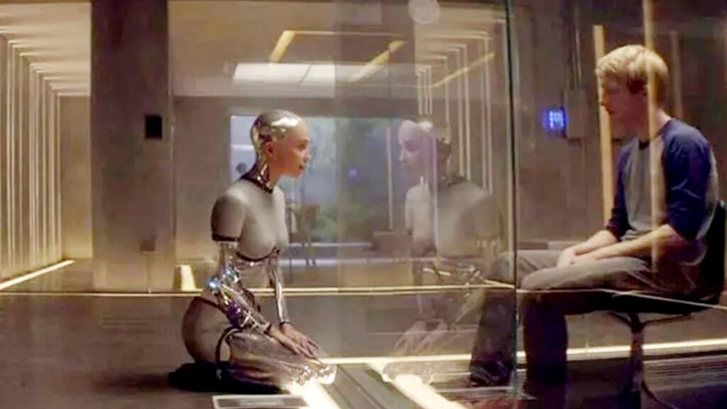 Ex Machina, the film by Alex Garland.