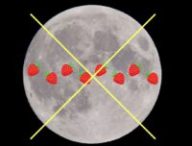 « Lune des fraises » : elle n'existe pas. // Source : Montage Numerama réalisé avec Canva