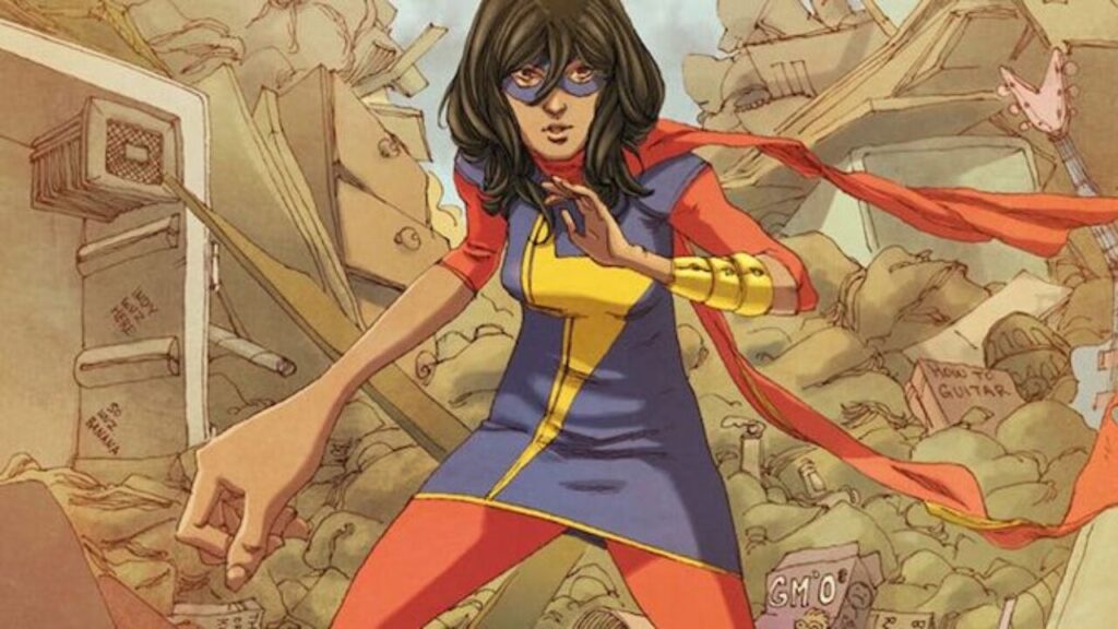 2014 marque la première apparition de Ms. Marvel, première héroïne de confession musulmane dans un comics // Source : Marvel