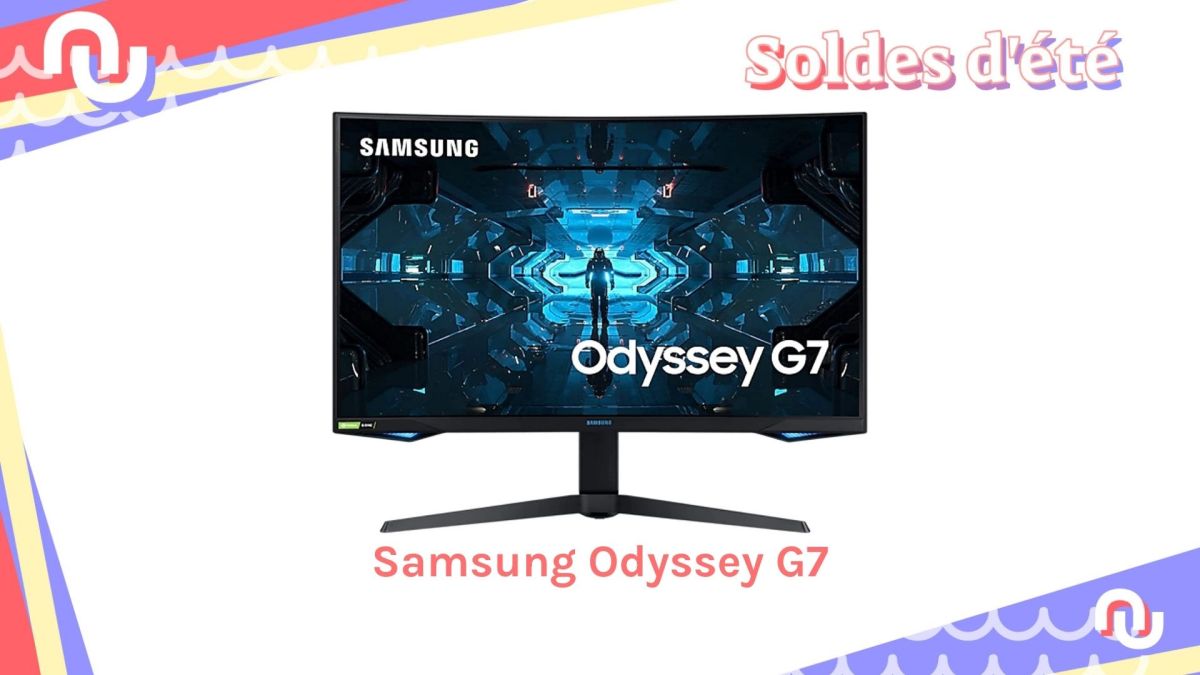 Samsung Odyssey G7 // Source : Numerama