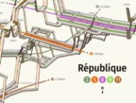Station République en 3D  // Source : Albert Guillaumes