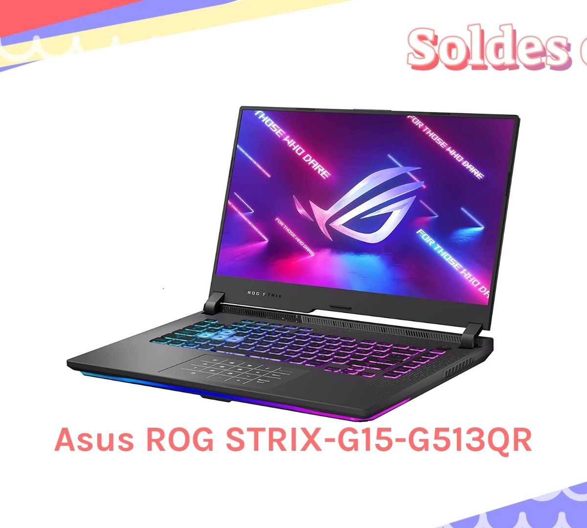 Asus ROG STRIX-G15-G513QR // Source : Numerama