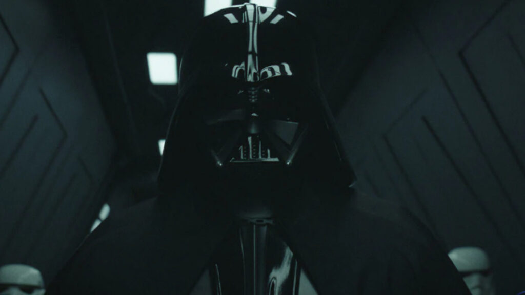 Dark Vador dans la série Obi-Wan Kenobi // Source : Disney + Dark Vador dans la série Obi-Wan Kenobi // Source : Disney +