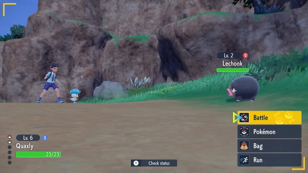 Pokémon Écarlate et Pokémon Violet // Source : Capture d'écran