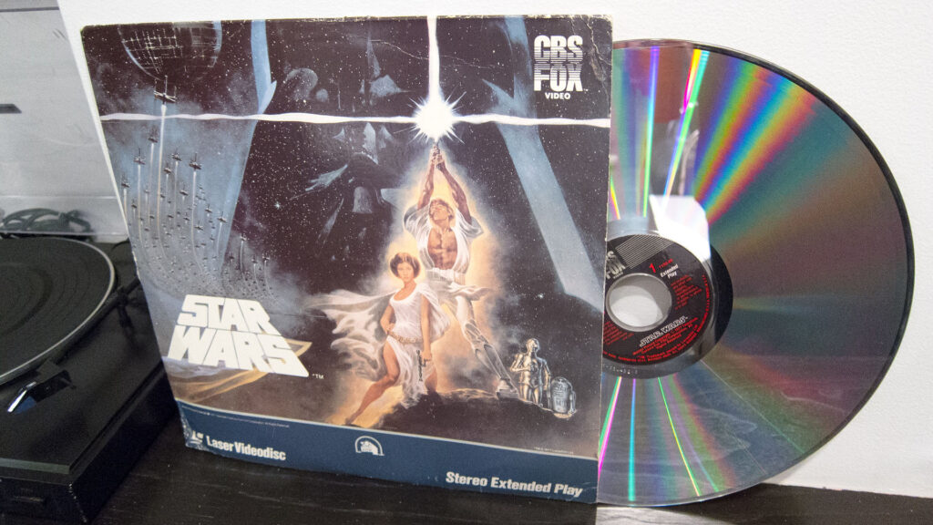 Star Wars laserdisc