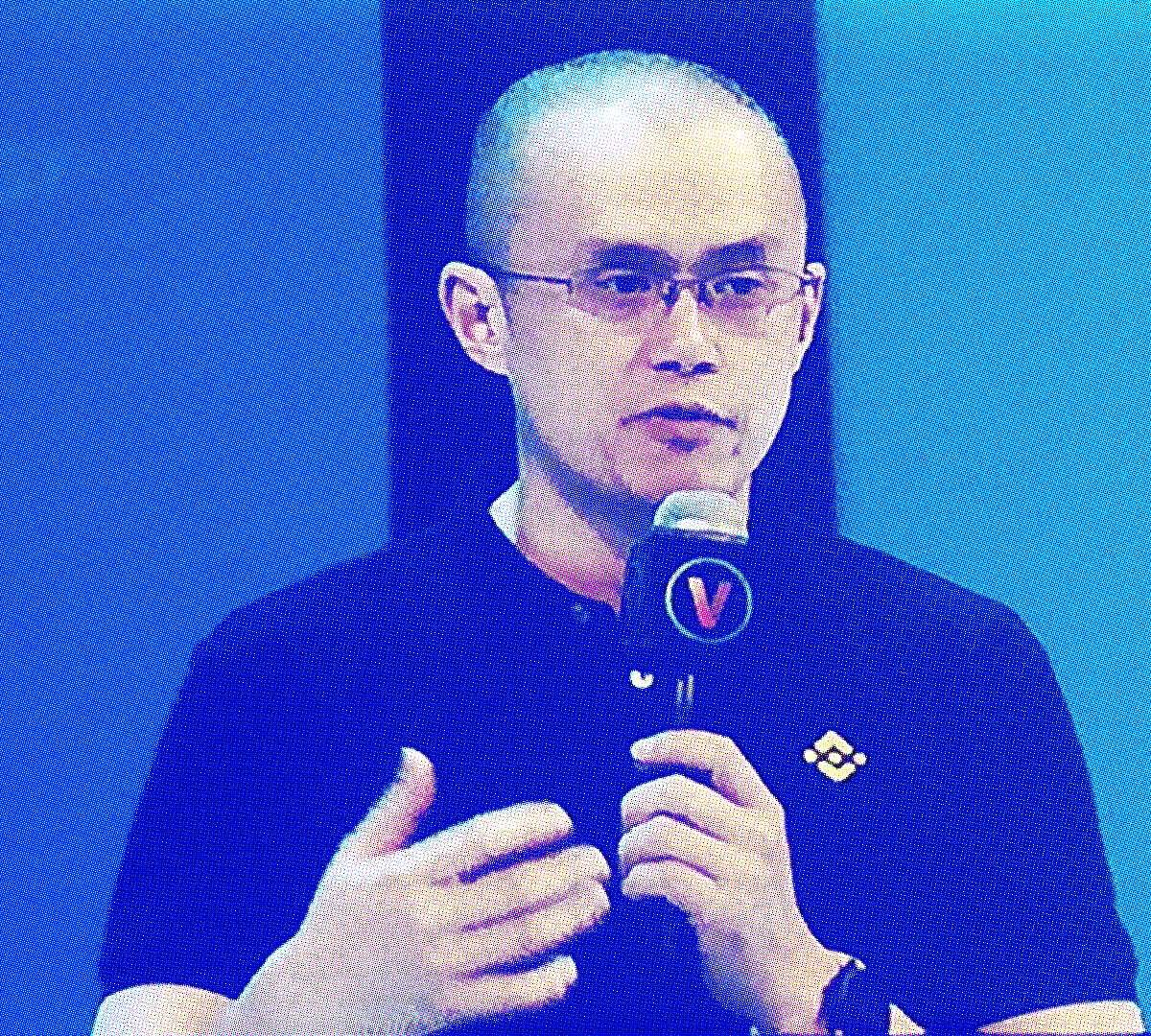 CZ, le patron de Binance, à Viva Tech // Source : Numerama