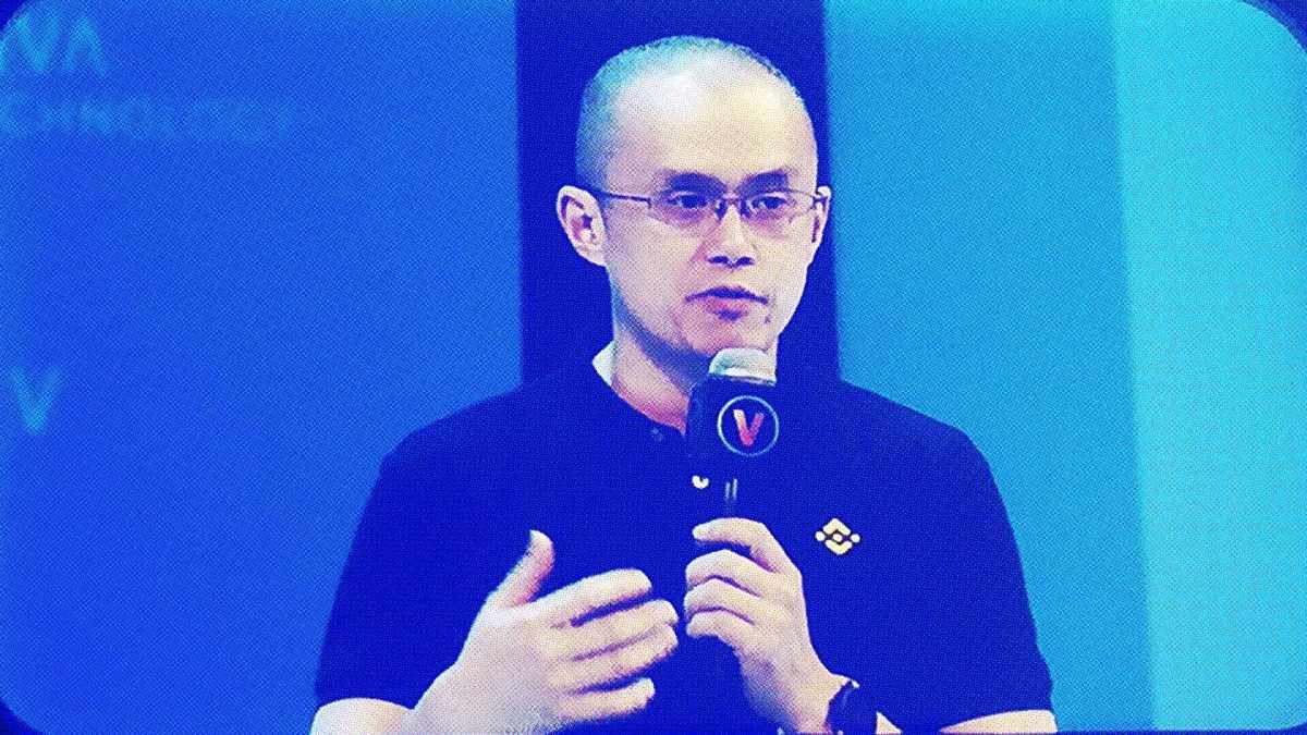 CZ, le patron de Binance, à Viva Tech // Source : Numerama