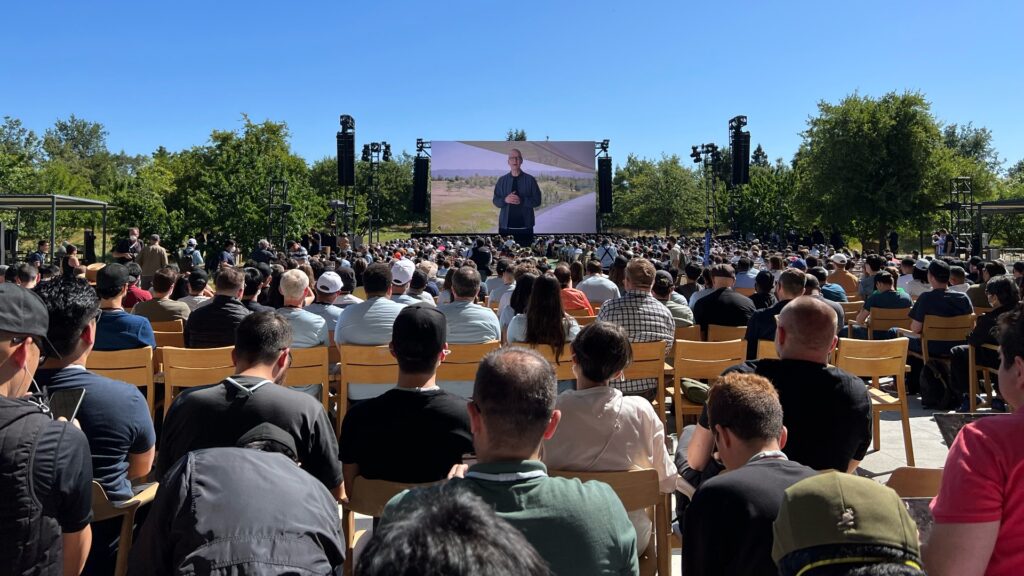 WWDC in 2022. The event should take the same form in 2023. // Source: Numerama