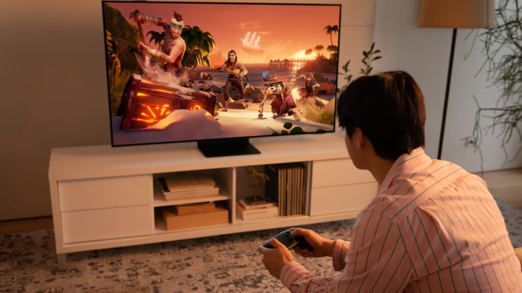 Der Xbox Game -auf Samsung // Source TV: Microsoft