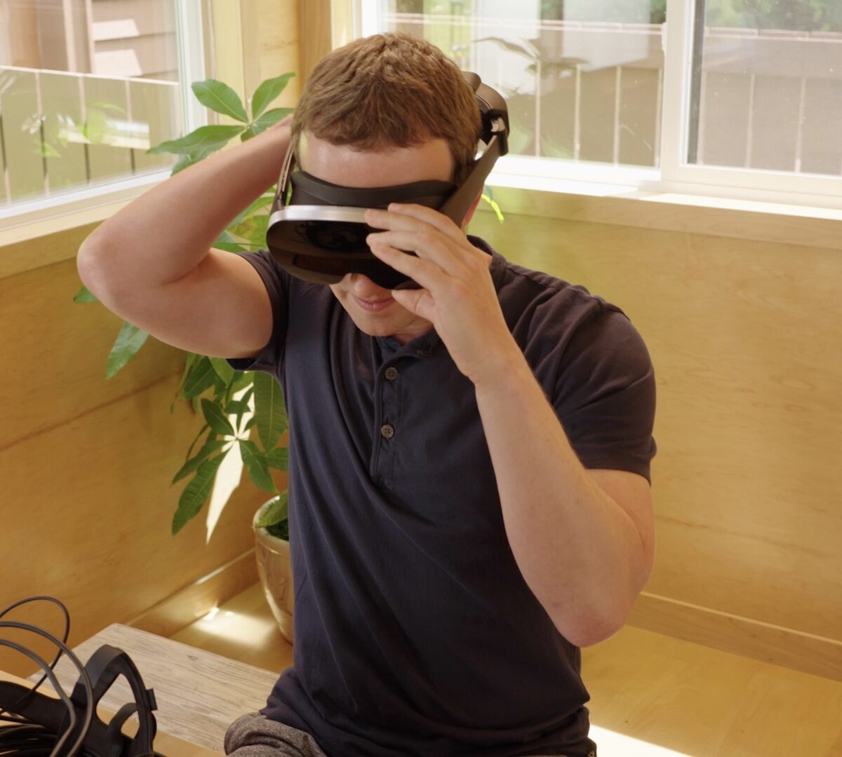 Zuckerberg mise beaucoup sur la réalité virtuelle, mais le business n'est pas encore très rentable. // Source : Meta