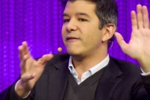 Travis Kalanick en 2013 // Source : Flickr/CC/Adam Tinworth