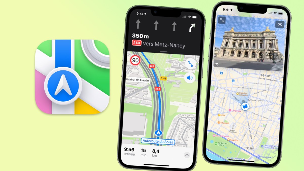 Apple Maps // Source : Numerama