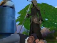 La Faucheuse dans Les Sims 4 // Source : Capture YouTube