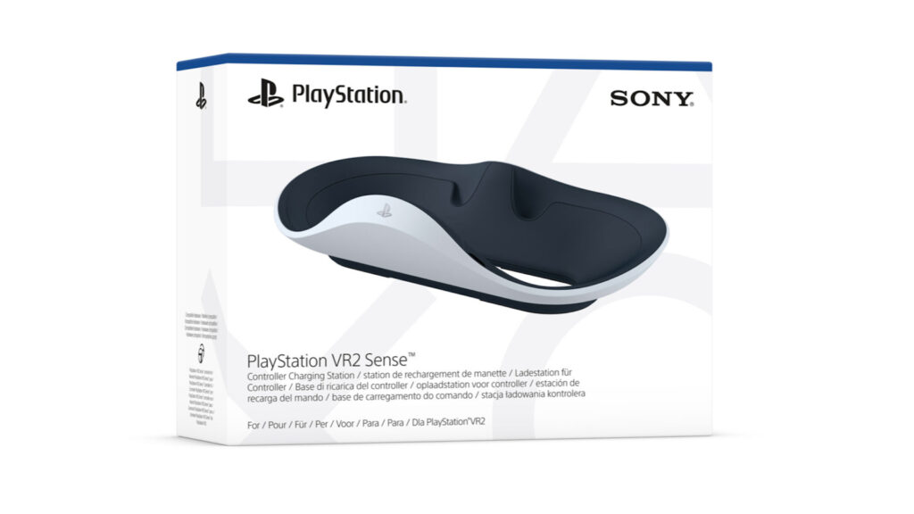 Station de recharge pour les PS VR2 Sensé // Source : Sony