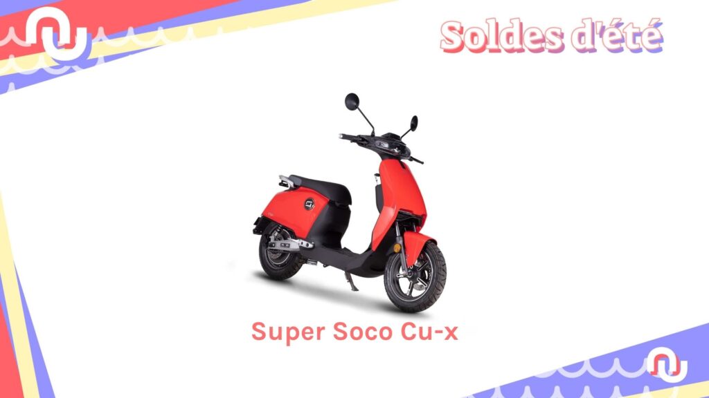 Super Soco Cu-x // Source : Numerama