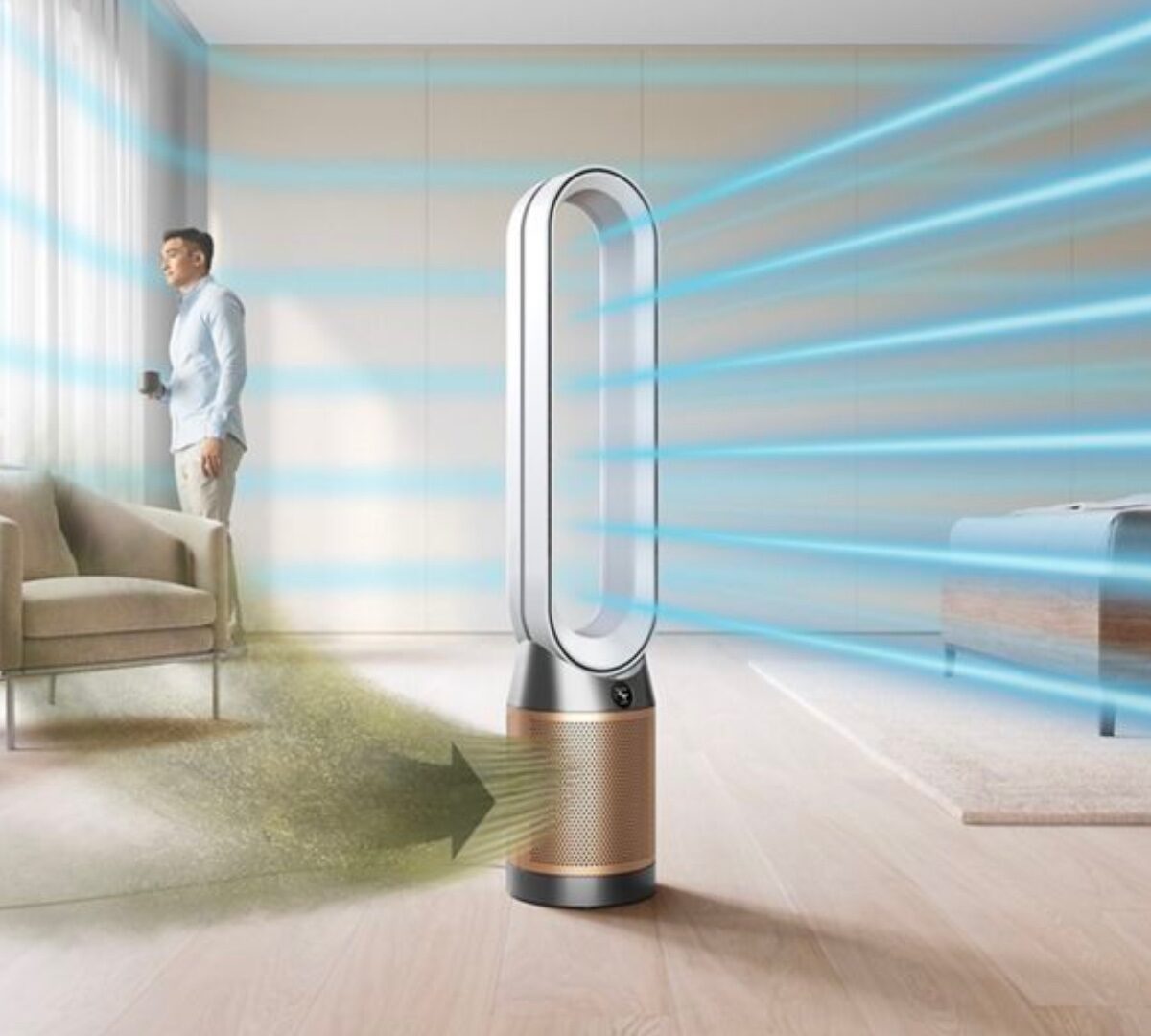 Le Purifier Cool Formaldehyde // Source : Dyson