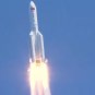Lancement de la fusée. // Source : Capture d'écran YouTube SciNews