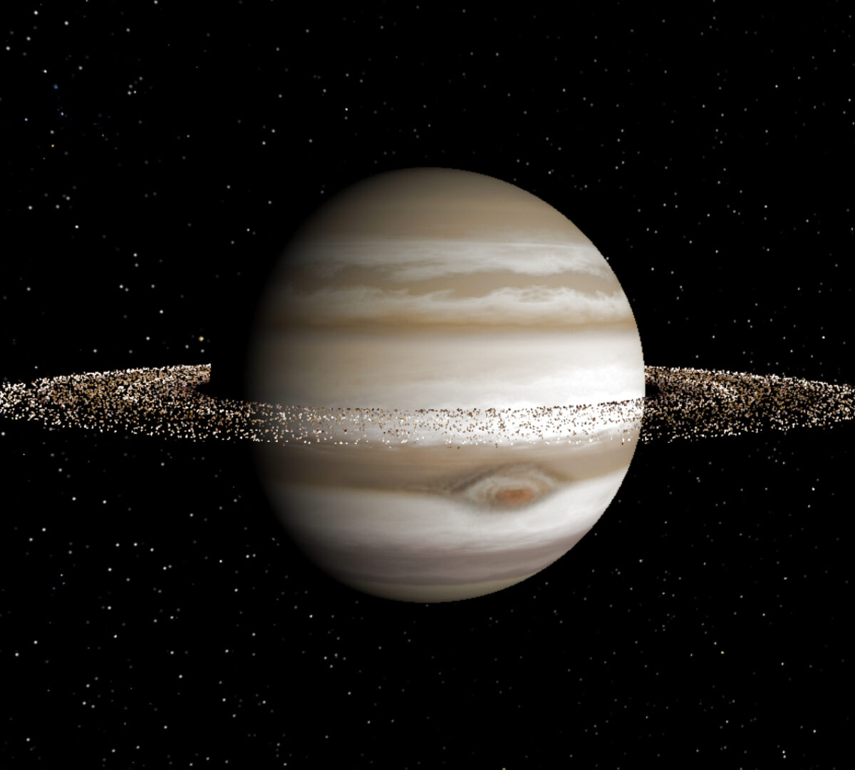 Les anneaux de Jupiter. // Source : Stephen Kane/UCR