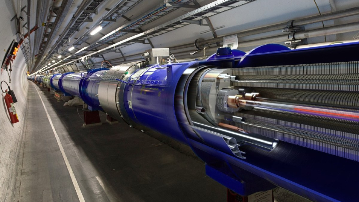 Grand collisionneur de hadrons // LHC. // Source : CERN