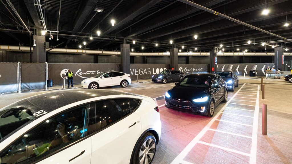 nouvelle station Boring Company du Vegas Loop  // Source : Resorts World Las Vegas