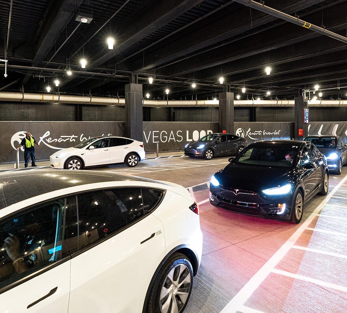 nouvelle station Boring Company du Vegas Loop  // Source : Resorts World Las Vegas