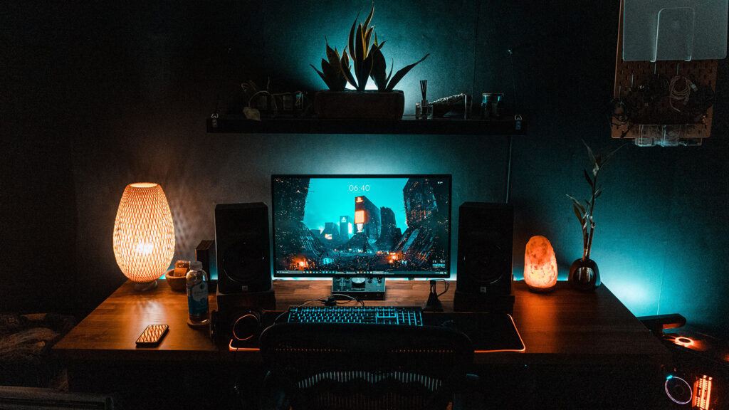 PC de jeu // Source : Omar Prestwich pour Unsplash