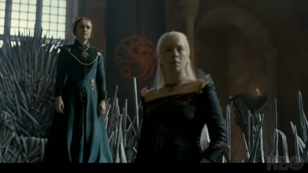 Les Targaryens dans la série House of the Dragon // Source : HBO