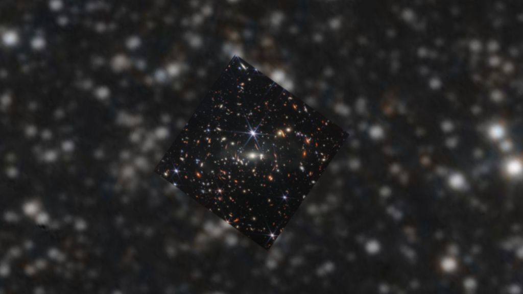 Zoom sur le télescope James Webb // Source : Nasa