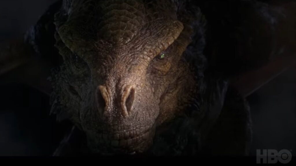 Les dragons dans la série House of the Dragon // Source : HBO