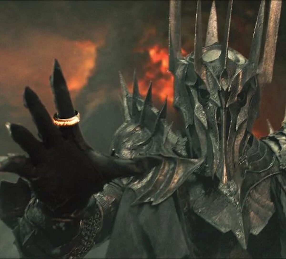 Sauron dans Le Seigneur des anneaux : La Communauté de l'anneau // Source : New Line Cinema