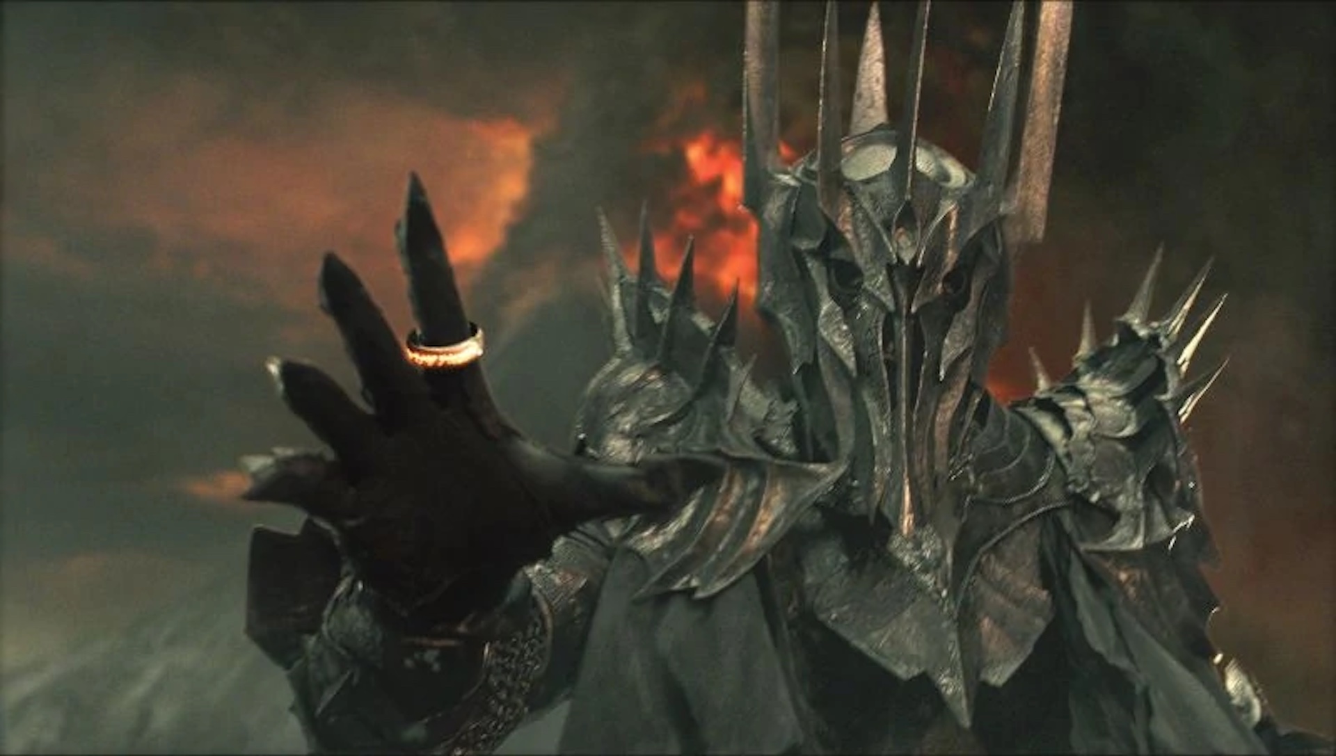 Sauron dans Le Seigneur des anneaux : La Communauté de l'anneau // Source : New Line Cinema