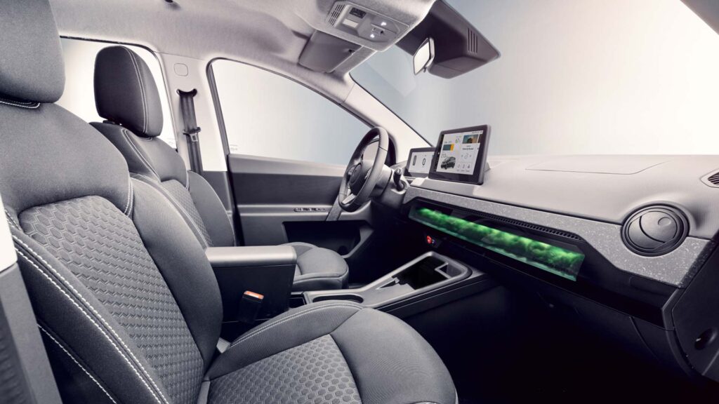 Intérieur de la Sion // Source : Sono Motors