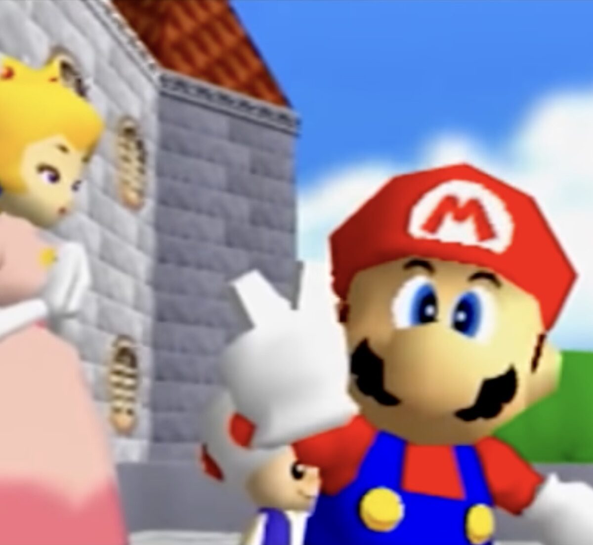 Super Mario 64 en moins de 7 minutes // Source : YT/Dowsky