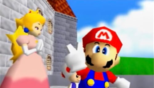 Super Mario 64 en moins de 7 minutes // Source : YT/Dowsky