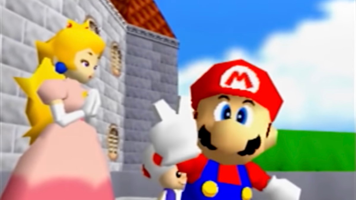 Super Mario 64 en moins de 7 minutes // Source : YT/Dowsky