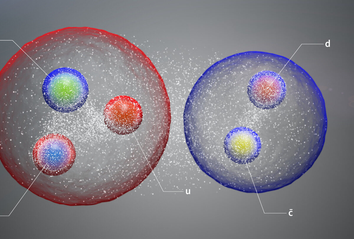 Particule pentaquark // Source : CERN