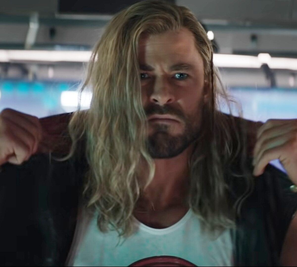 Chris Hemsworth dans Thor : Love and Thunder. // Source : Marvel