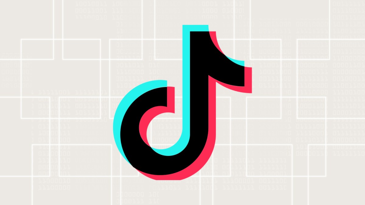 Logo de TikTok. // Source : Wikimedia/CC/ByteDance ; fond Numerama