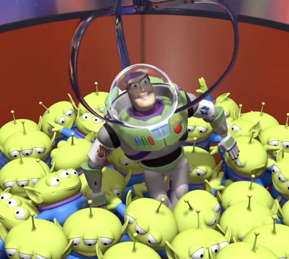 Buzz L'Eclair dans Toy Story // Source : YouTube