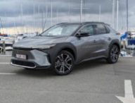Essai du Toyota bZ4X // Source : Raphaelle Baut pour Numerama