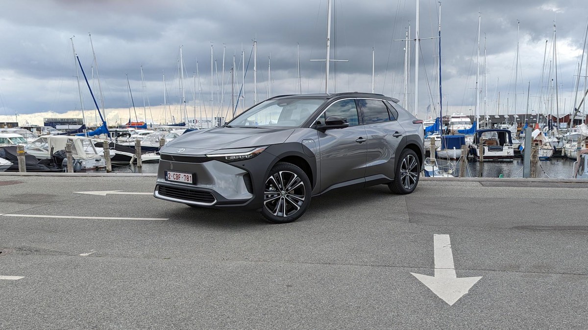 Essai du Toyota bZ4X // Source : Raphaelle Baut pour Numerama