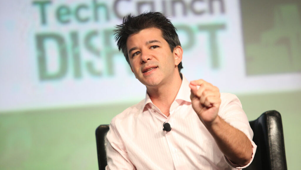 Travis Kalanick à une conf TechCrunch // Source : Wikimedia Commons