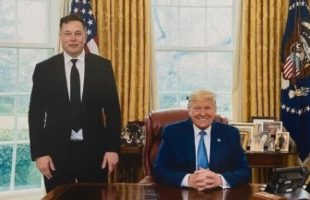 Elon Musk à la Maison-Blanche avec Donald Trump. // Source : Donald Trump / Truth