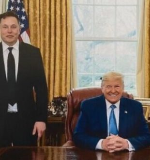 Elon Musk à la Maison-Blanche avec Donald Trump. // Source : Donald Trump / Truth